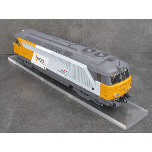 Locomotive Diesel 667210 (INFRA), ép. VI, SNCF, éch 0 - DCC Sound-3