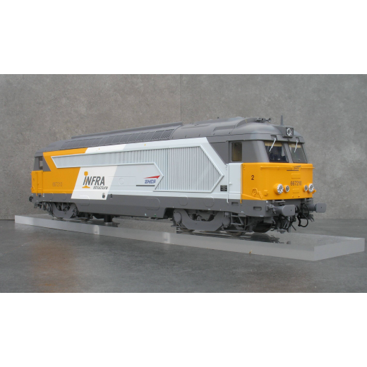 Locomotive Diesel 667210 (INFRA), ép. VI, SNCF, éch 0 - DCC Sound-7