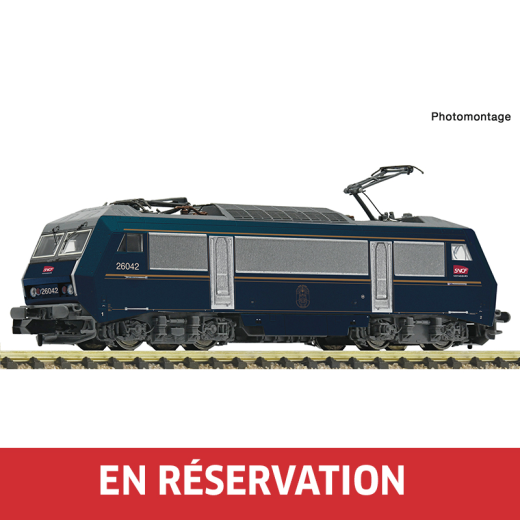 Locomotive électrique BB 26005, ép. VI, DC, SNCF, éch. N