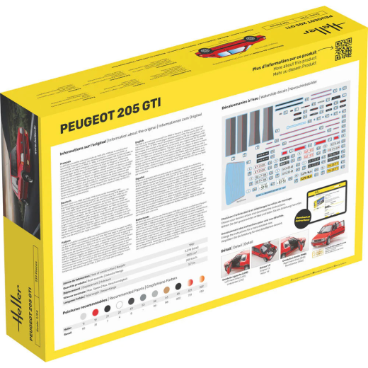Starter KitPeugeot 205 GTI - maquette à monter-4