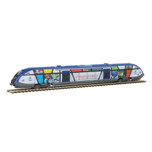 Autorail diesel X 73500 « Imaginalsace », ép. VI, SNCF, avec décodeur sonore DCC