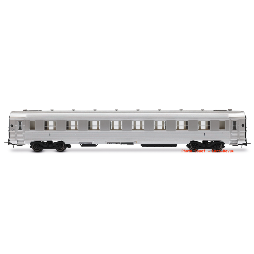 Set de 3 voitures courtes DEV Inox, ép. IIIa SNCF-1