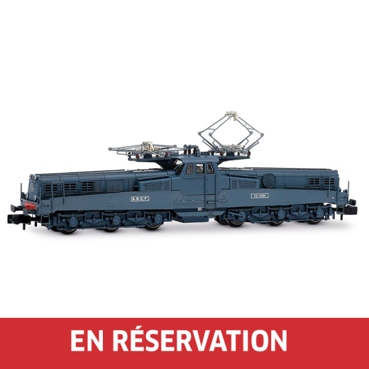 Locomotive électrique CC 14101 en livrée bleue, version d'origine, ép. III, SNCF, éch. N,  avec décodeur sonore multiprotocole