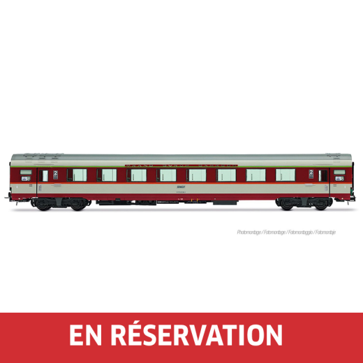 Voiture complémentaire « Le Capitole » 1985, B8u (ex-A8u), ép. IV, SNCF