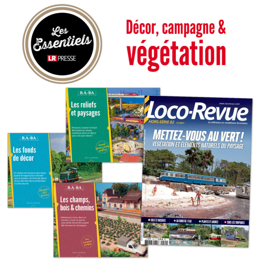 Décor campagne & végétation - "Les Essentiels LR Presse"