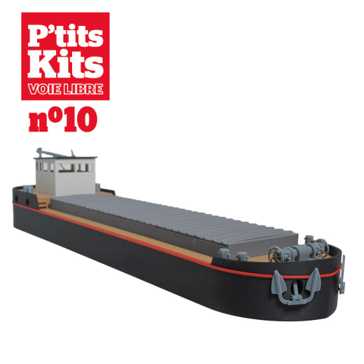 La péniche Freycinet H0 - P'tits Kits Voie Libre-3