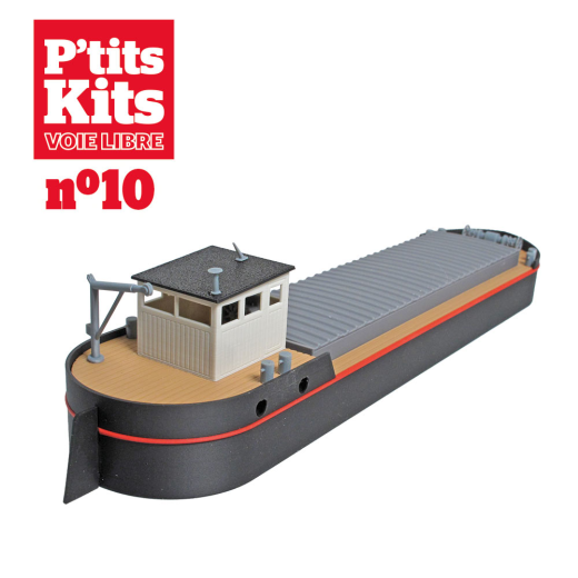 La péniche Freycinet H0 - P'tits Kits Voie Libre-6