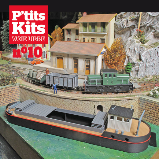 La péniche Freycinet H0 - P'tits Kits Voie Libre-7