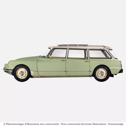Véhicule Citroën ID Break - 1961 - Absinthe