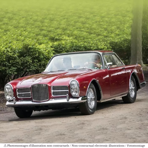 Véhicule Facel Vega II - 1961 - Rouge métallisé