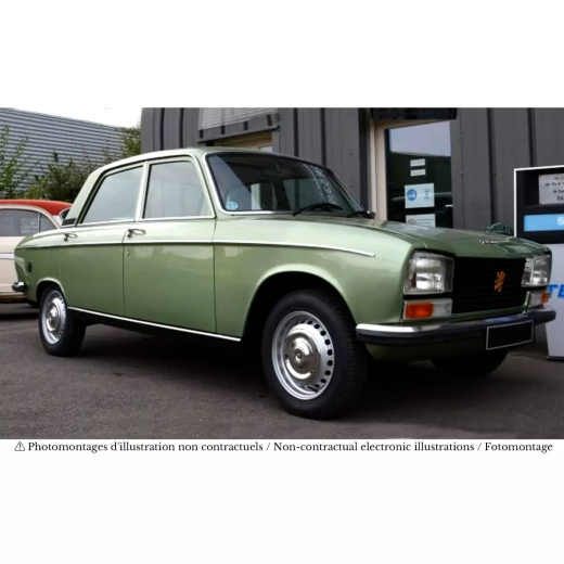 Véhicule Peugeot 304- 1977 - Vert doré