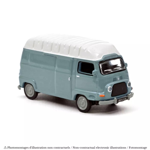 Véhicule Renault Estafette - 1968 - Bleu clair