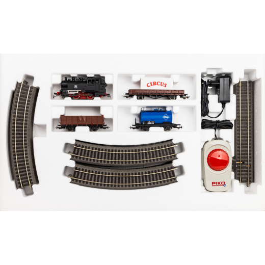 Coffret de départ DB Fret, locomotive à vapeur et 3 wagons de marchandises-3