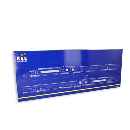 Coffret TGV PSE rame n°5 – 5 éléments : Motrices + R1 + R8 + R4 Bar - D, ép. IV, SNCF - Digital sound-8