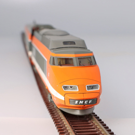 Coffret TGV PSE rame n°5 – 5 éléments : Motrices + R1 + R8 + R4 Bar - D, ép. IV, SNCF - Digital sound-1