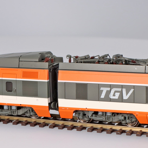 Coffret TGV PSE rame n°5 – 5 éléments : Motrices + R1 + R8 + R4 Bar - D, ép. IV, SNCF - Digital sound-3