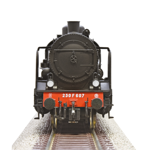 Locomotive à vapeur 230 F 607, ép. III, SNCF, version digitale sonore-4