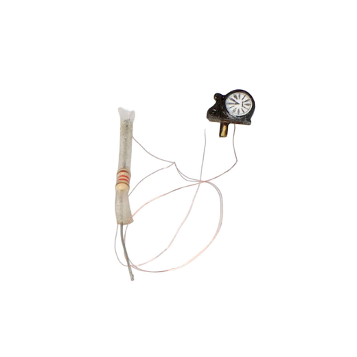 Horloge de gare double face, avec lumière-1