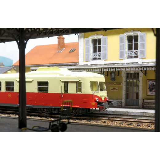 Horloge de gare double face, avec lumière-3