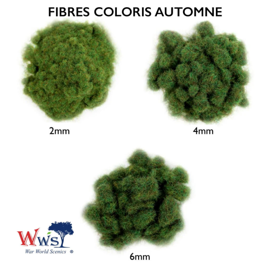 Fibres Static Grass 2 mm - Automne - Sachet 100g-2