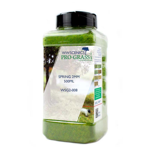 Fibres Static Grass 2 mm - Printemps - Flacon 500ml