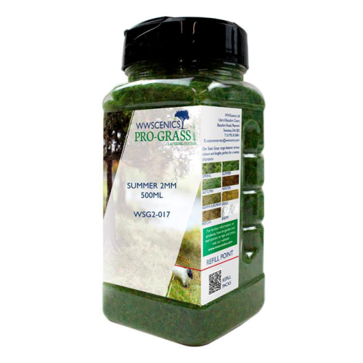 Fibres Static Grass 2 mm - Eté - Flacon 500ml