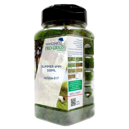 Fibres Static Grass 6 mm - Eté - 500ml