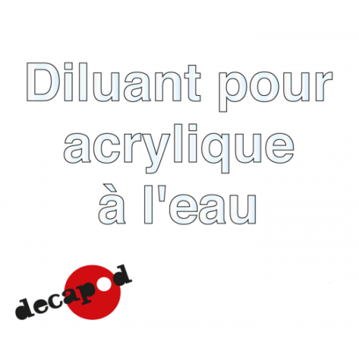 Diluant pour acrylique à l'eau