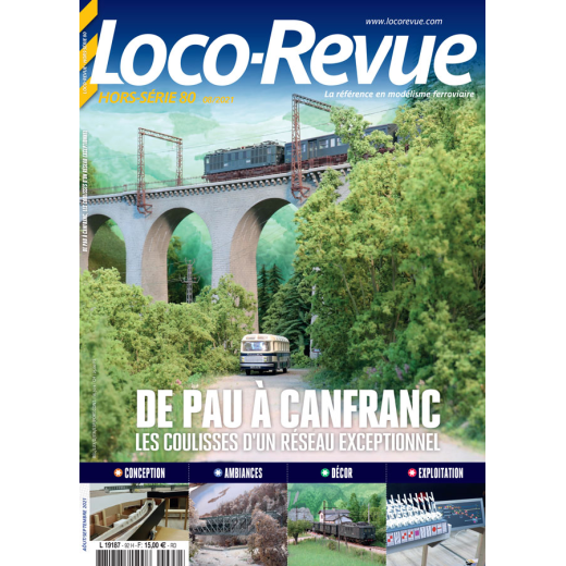 HSLR 80 (08/2021) : de Pau à Canfranc les coulisses d´un réseau exceptionnel