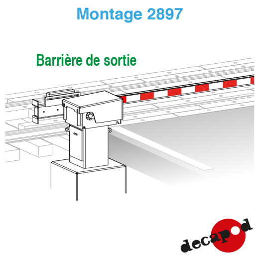 Demi-barrières de PN sur moteur Aster-2