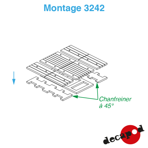 Passage piéton 2,40 m pour voie unique-1