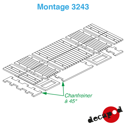 Passage piéton 2,40 m pour voie double-2