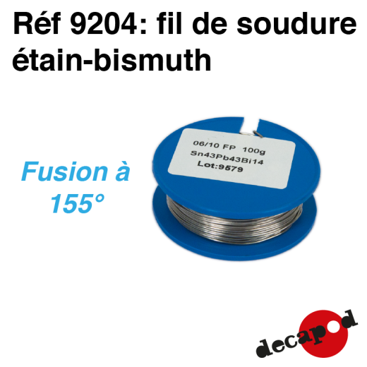 Fil de soudure Etain-Bismuth