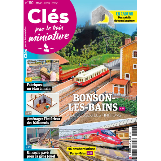 Clés pour le train miniature n° 60