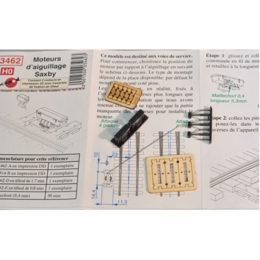 Moteur d´aiguille Saxby-2