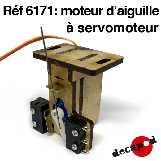 Moteur d´aiguille à servomoteur - lot de 8-4