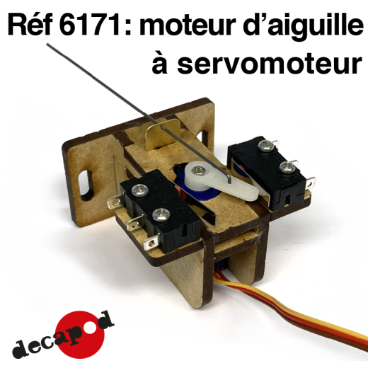 Moteur d´aiguille à servomoteur - lot de 8-5