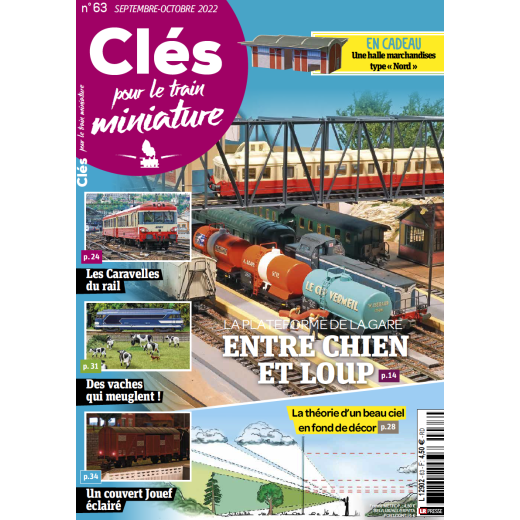 Clés pour le train miniature n° 63