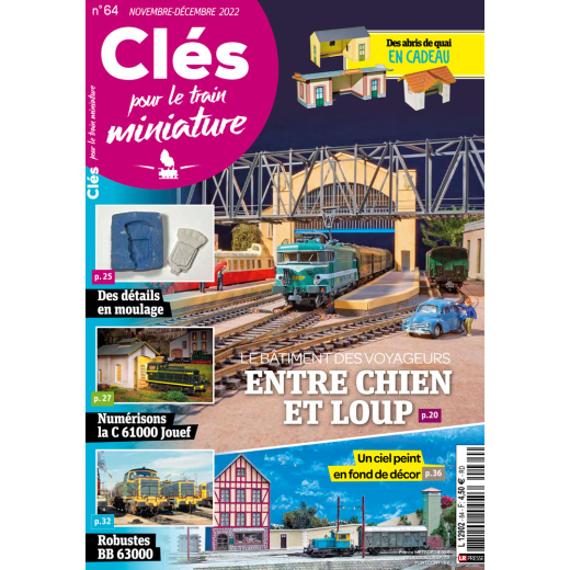 Clés pour le train miniature n° 64