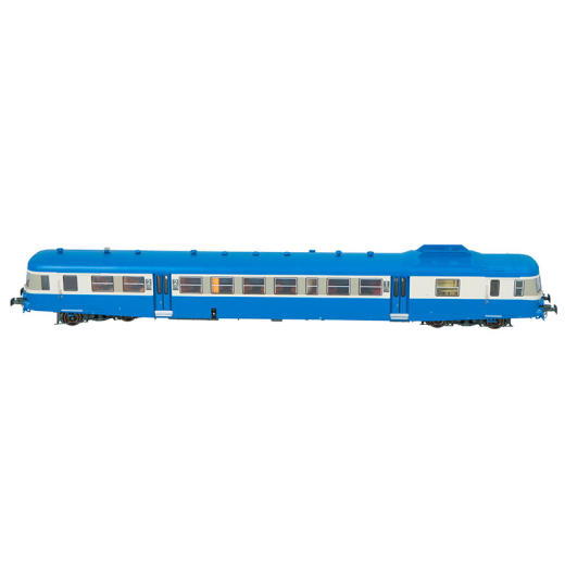 Autorail X 2805 modernisé, Bleu 202, Blanc 708 et Gris 804, logo Nouille, LIMOGES, SNCF Ep.V-VI.