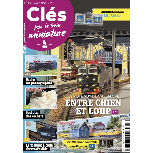 Clés pour le train miniature n° 66