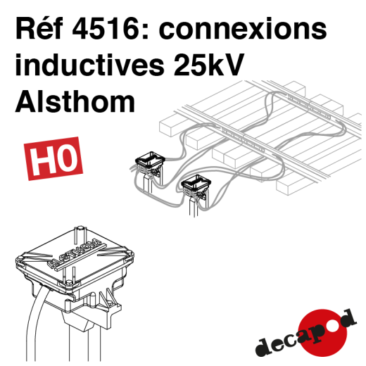 Connexions inductives 25 kV Alsthom