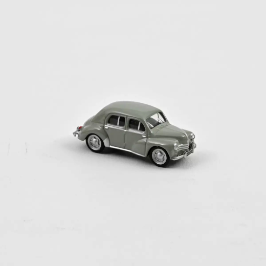 Véhicule Renault 4CV - 1955 - Gris pastel-1