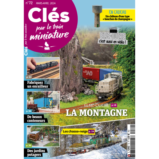 Clés pour le train miniature n° 72