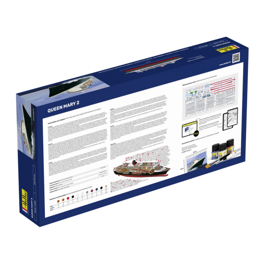 Starter kit Queen Mary 2 - maquette à monter-1