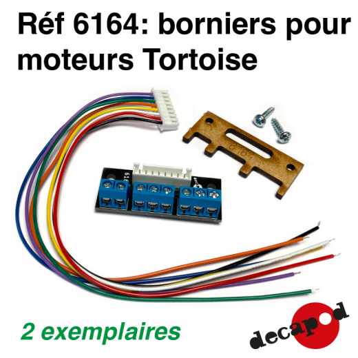 Borniers pour moteurs Tortoise