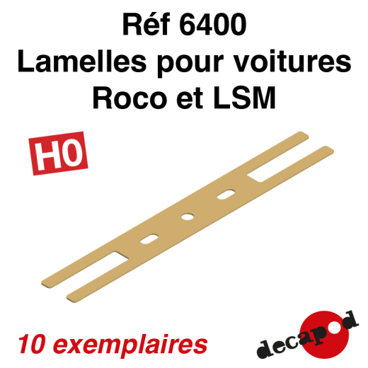 Lamelles pour voitures ROCO et LSM [HO]-2