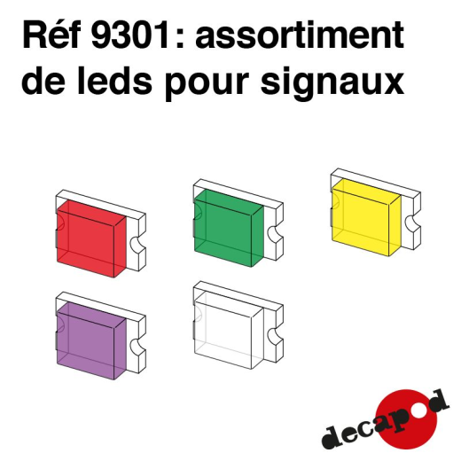 Assortiment de leds pour signaux