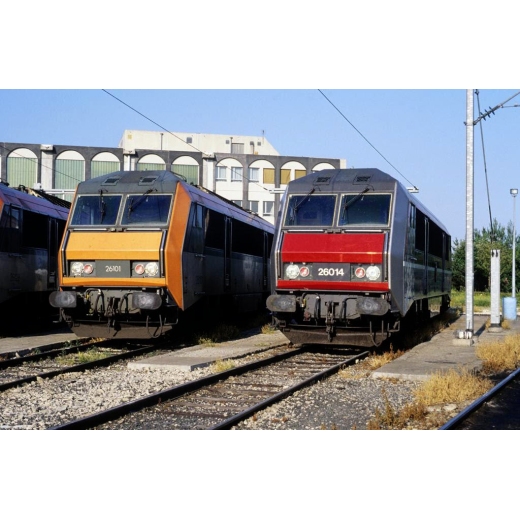 Les locomotives SNCF SYBIC BB26000-2