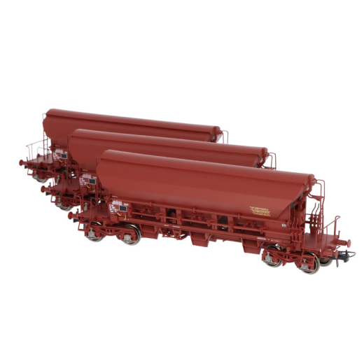 Coffret de 3 wagons trémie T8 Tads SNCF Ep. IV-5